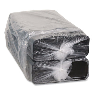 Supermarket Tray, #7S, 5.63 x 14.16 x 0.67, Black, Foam, 250/Carton