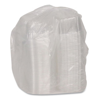 ClearView Bakery Cupcake Container, 2-Compartment, 6.75 x 4 x 4, Clear, Plastic, 100/Carton