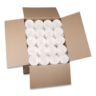 Paper Round Food Container, 32 oz, 5.13" Diameter x 4.5"h, White, 500/Carton