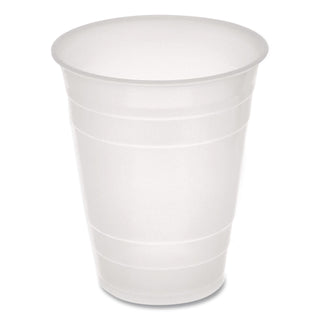Translucent Drink Cups, 16 oz, Clear, 80/Pack, 12 Packs/Carton