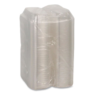 ClearView SmartLock Hinged Lid Container, 23 oz, 8.5 x 4 x 2.5, Clear, Plastic, 250/Carton