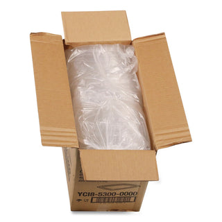 Showcase Deli Container Lid, Flat Lid For 3-Compartment 48/64 oz Containers, 9 x 7.38 x 0.19, Clear, Plastic, 220/Carton