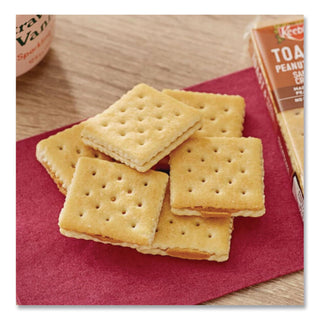 Sandwich Crackers, Toast and Peanut Butter, 8 Cracker Snack Pack, 12/Box
