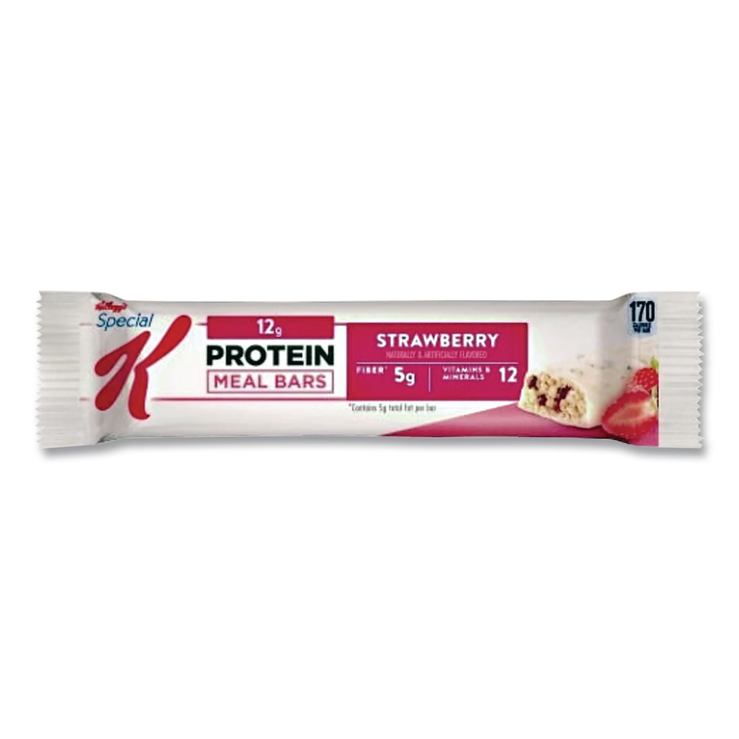 Special K Protein Meal Bar, Strawberry, 1.59 oz, 8/Box
