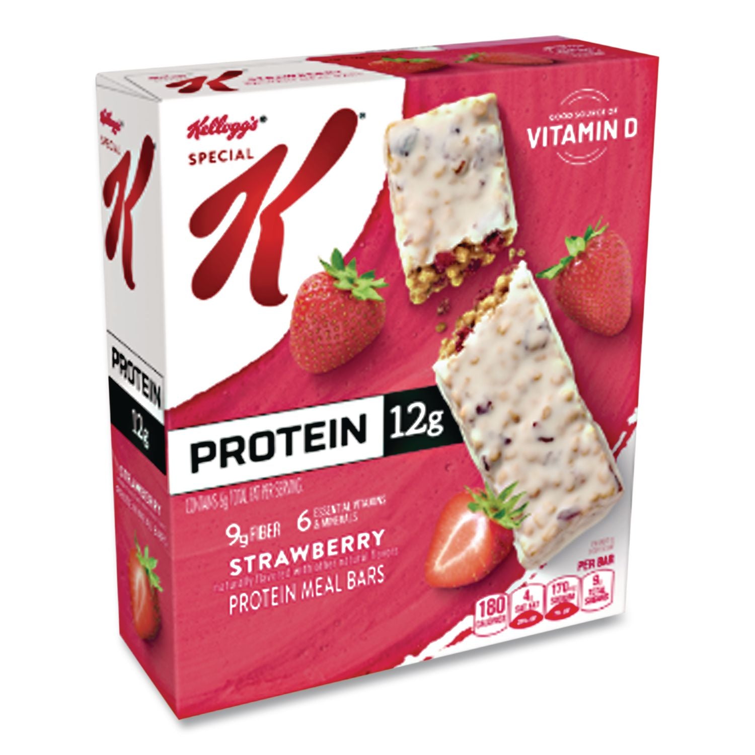 Special K Protein Meal Bar, Strawberry, 1.59 oz, 8/Box