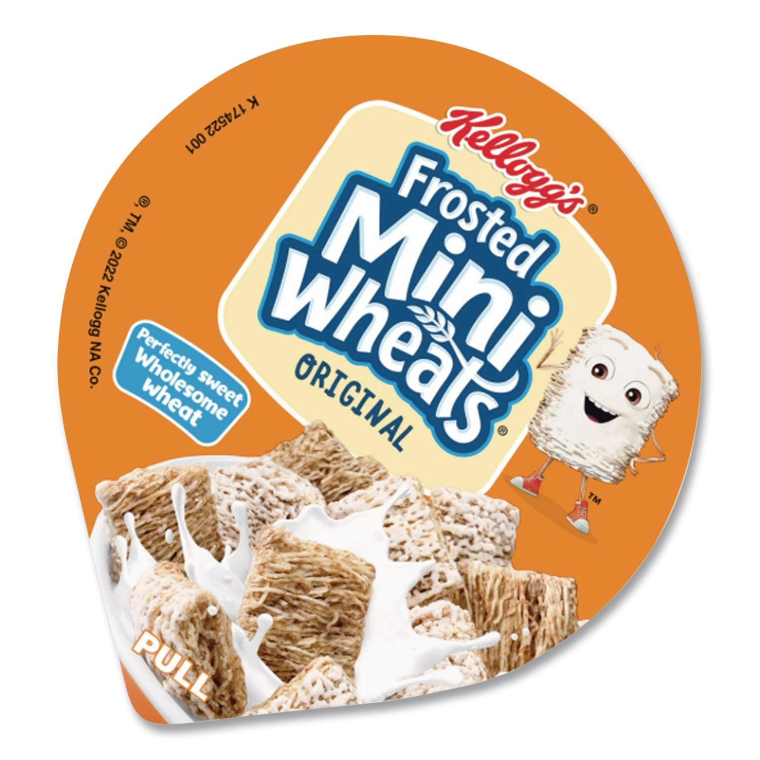 Breakfast Cereal, Frosted Mini Wheats, Single-Serve, 6/Box