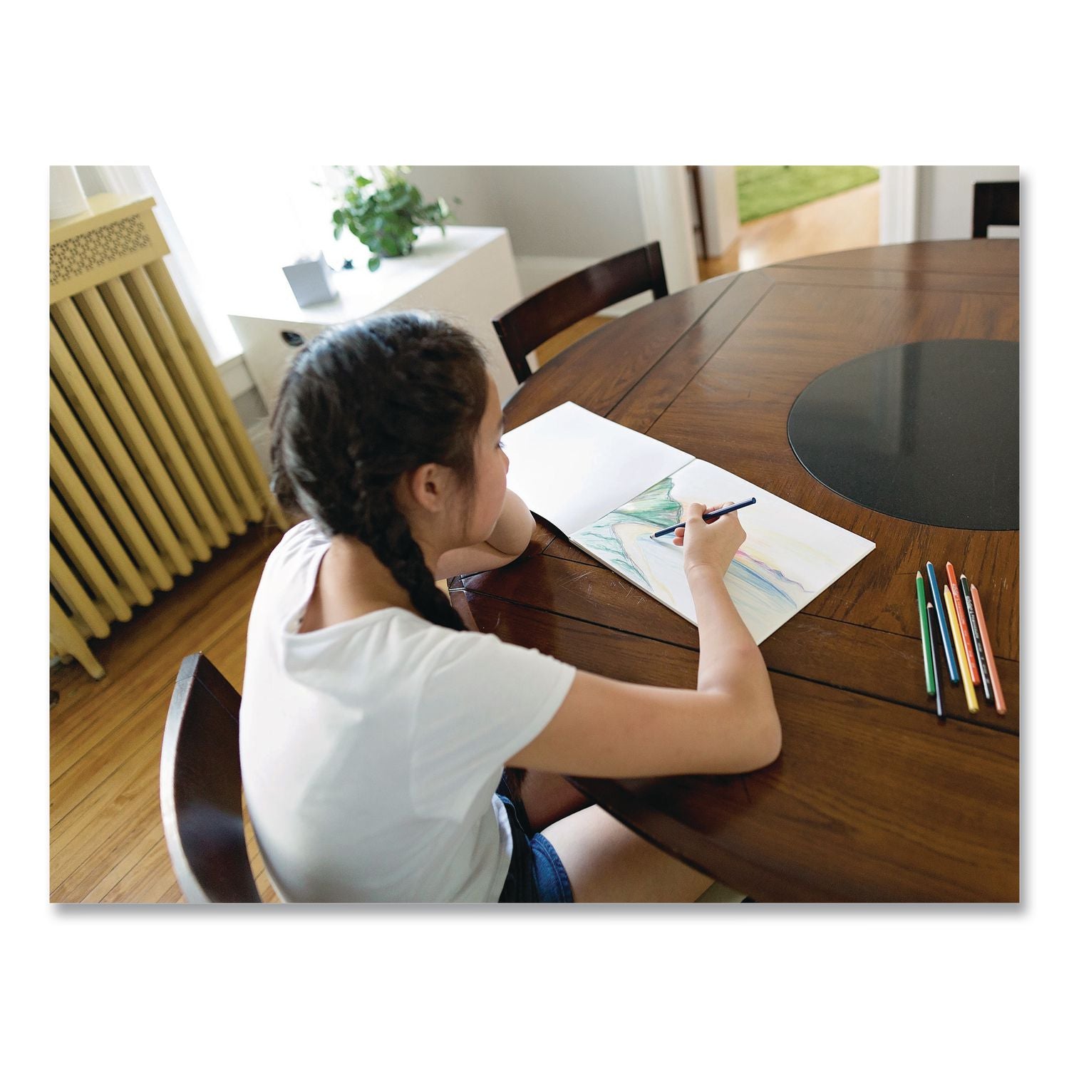 Art1st Sketch Pad, Unruled, 50 White 9 x 12 Sheets