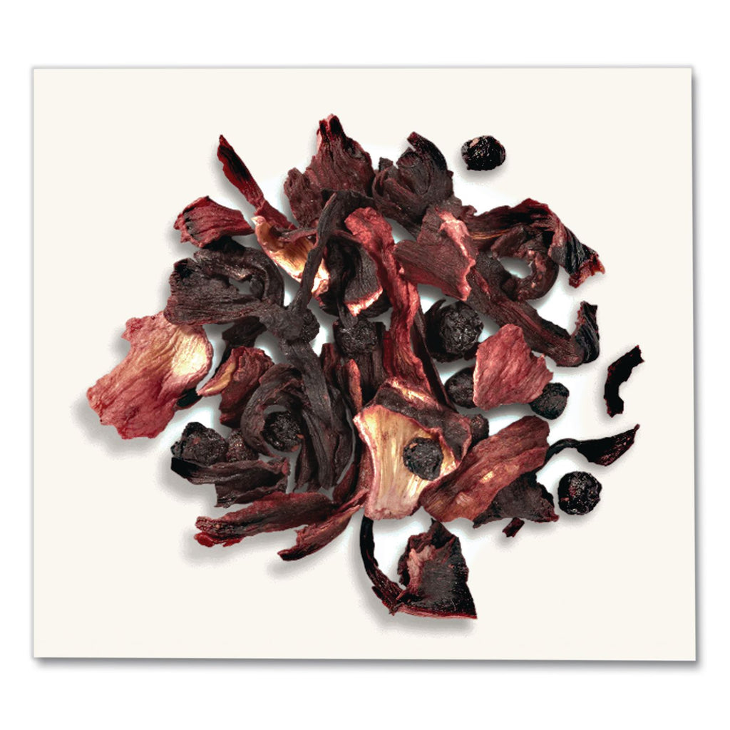 Whole Leaf Tea Pouches, Wild Berry Hibiscus, 15/Box