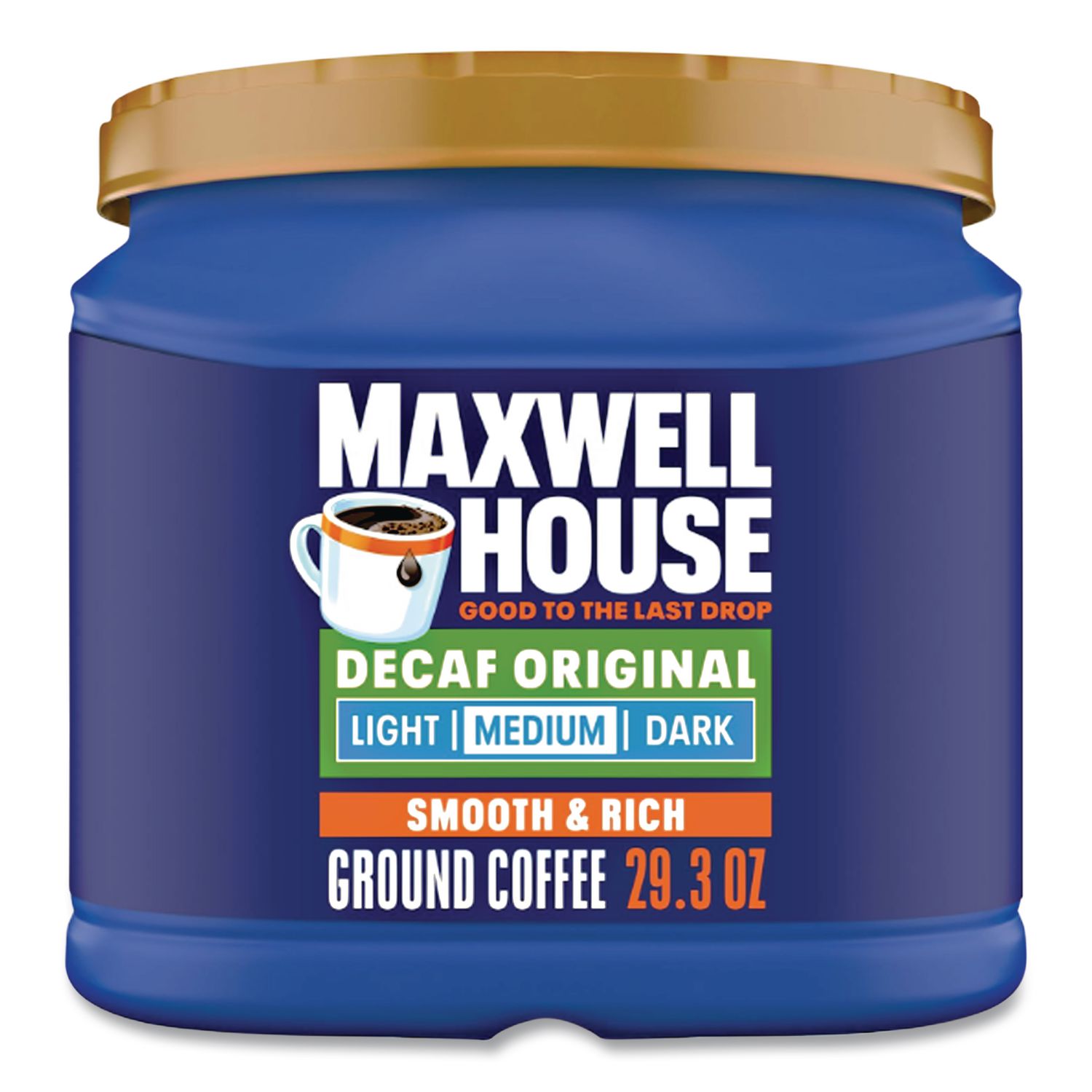 Coffee, Decaffeinated Ground Coffee, 29.3 oz Can