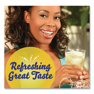 Flavored Drink Mix, Lemonade, 30 .17oz Packets/Box