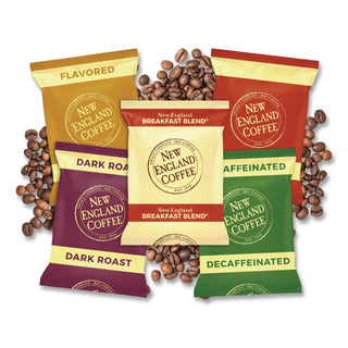 Coffee Portion Packs, French Dark Roast, 2.5 oz Pack, 24/Box