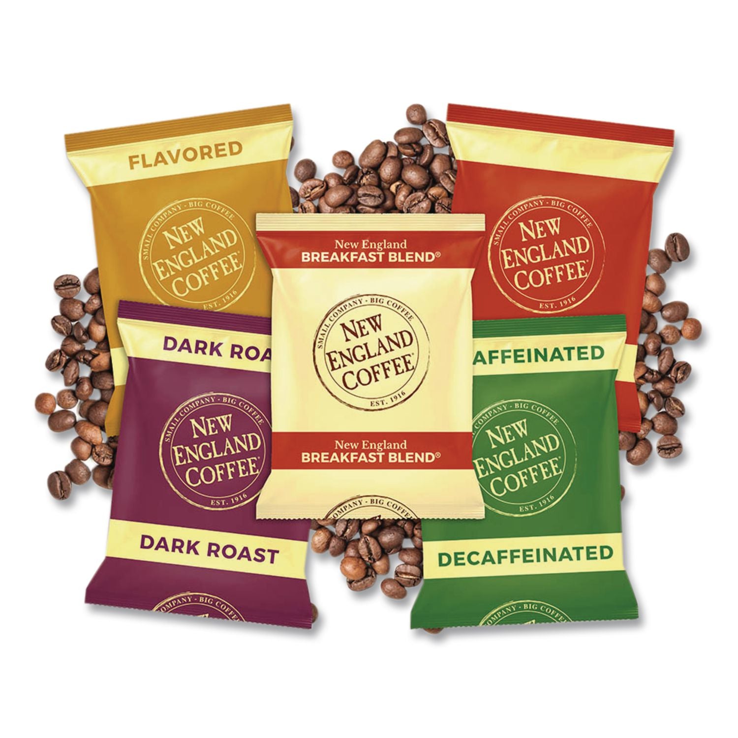 Coffee Portion Packs, Hazelnut Creme, 2.5 oz Pack, 24/Box
