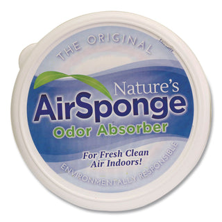 Sponge Odor Absorber, Neutral, 8 oz, Designer Cup, 24/Carton