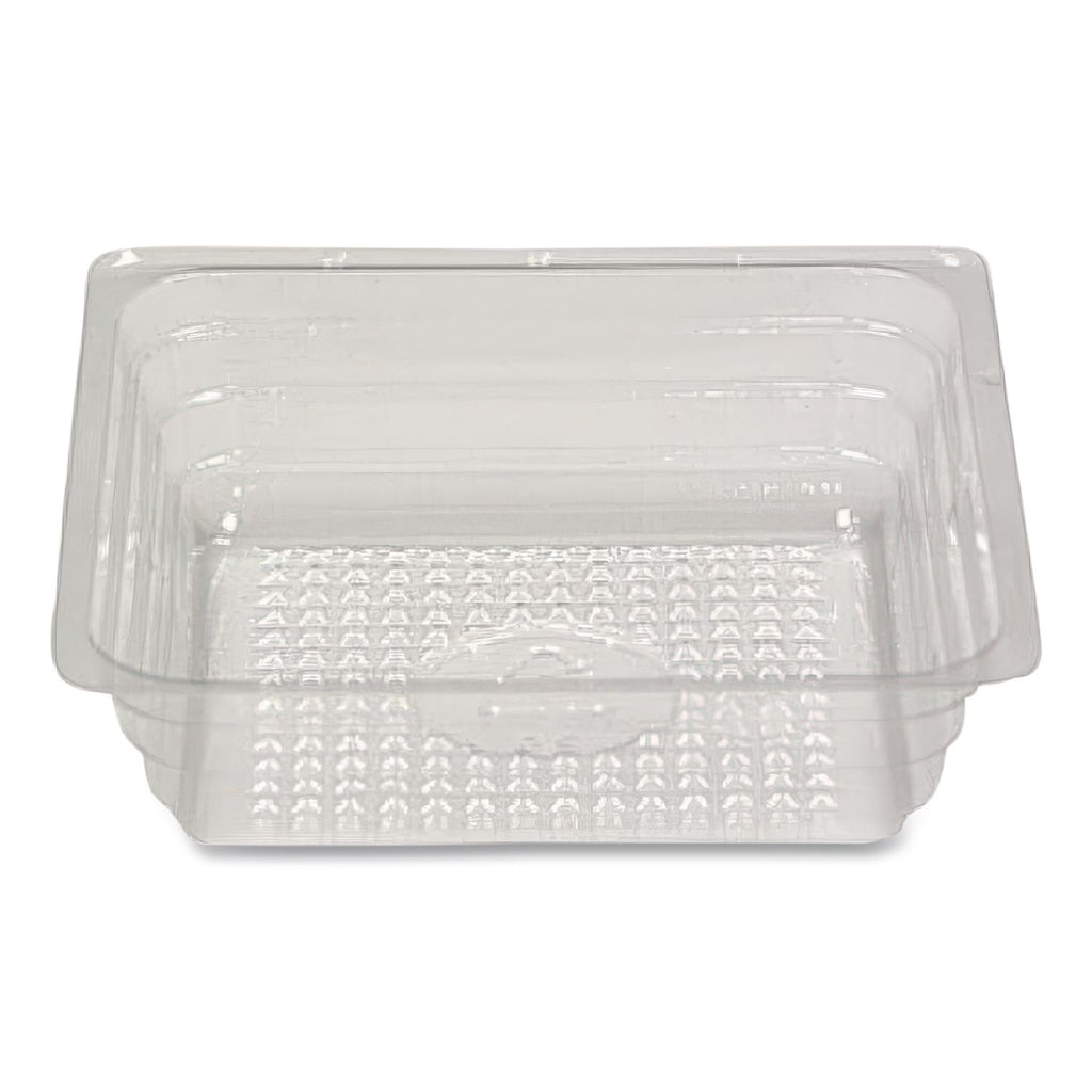 Reflections Portion Plastic Trays, Shallow, 4 oz Capacity, 3.5 x 3.5 x 1, Clear, 2,500/Carton
