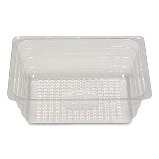 Reflections Portion Plastic Trays, Shallow, 4 oz Capacity, 3.5 x 3.5 x 1, Clear, 2,500/Carton