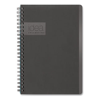 Idea Collective Professional Notebook, 1-Subject, Medium/College Rule, Gray Cover, (80) 8 x 4.87 Sheets