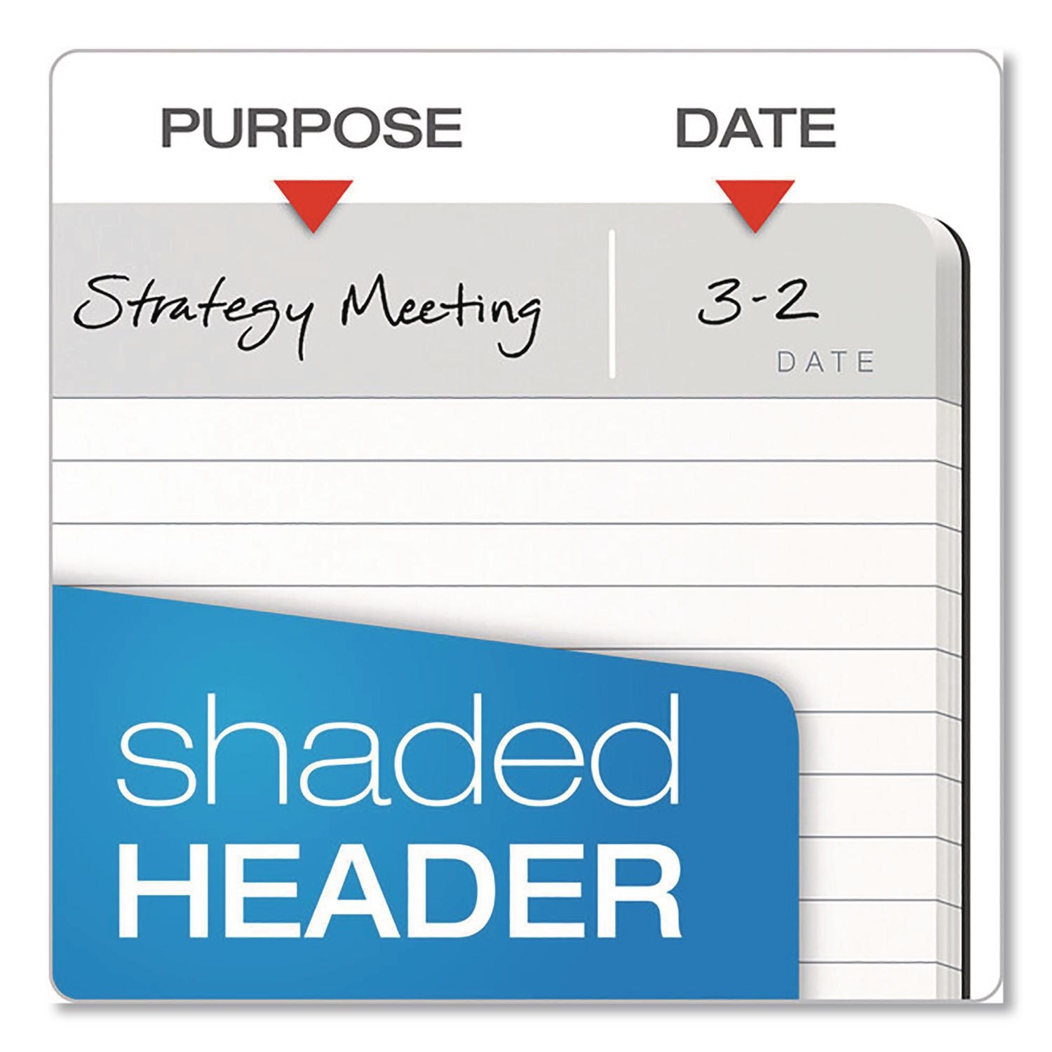 Idea Collective Professional Notebook, 1-Subject, Medium/College Rule, Gray Cover, (80) 8 x 4.87 Sheets