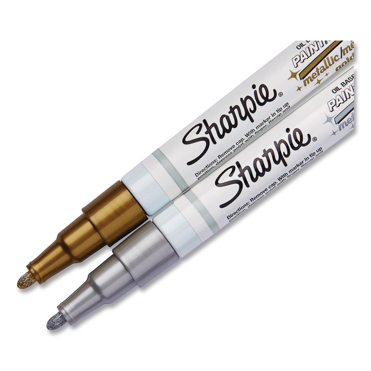 Permanent Paint Marker, Fine Point, Silver, Sold as 1 Each