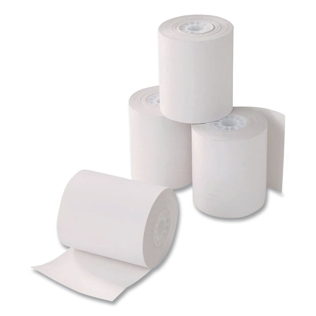 Armor Antimicrobial Receipt Roll Paper, 2.25" x 130 ft, White, 50/Carton