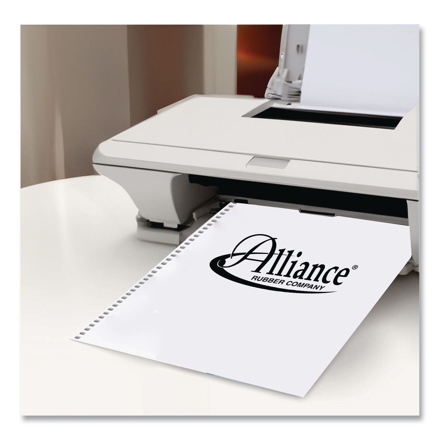 Perforated and Punched Laser Cut Sheets, 44-Hole Side Punched, 20 lb Bond Weight, 8.5 x 11, White, 500/Ream