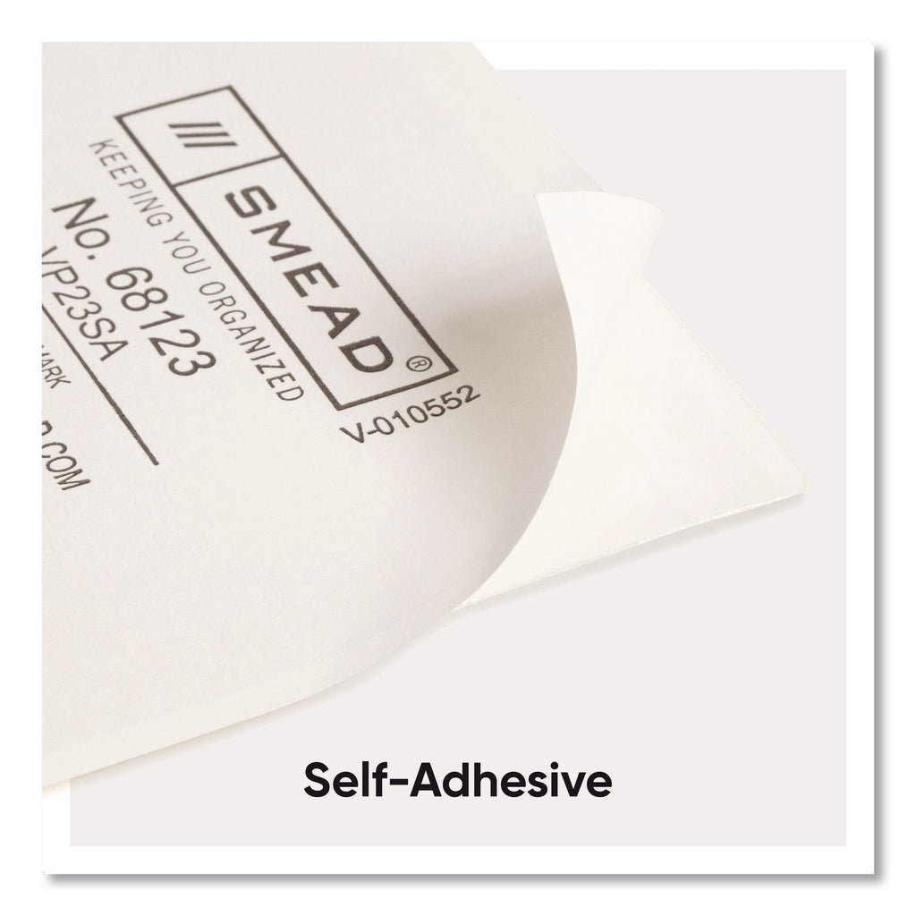Self-Adhesive Poly Pockets, Top Load, 4.06 x 3, Clear, 100/Box