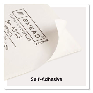 Self-Adhesive Poly Pockets, Top Load, 4.06 x 3, Clear, 100/Box