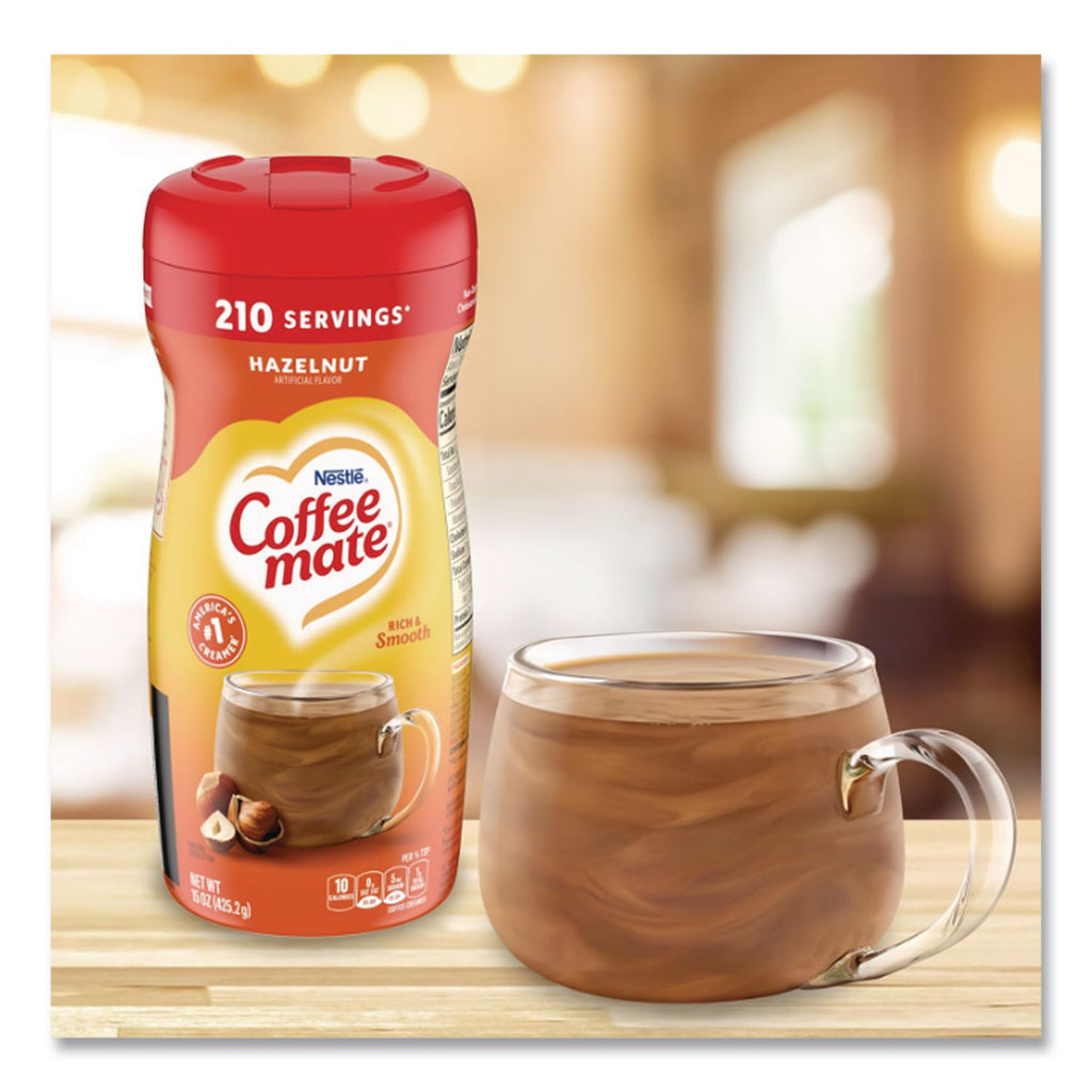 Hazelnut Creamer Powder, 15oz Plastic Bottle