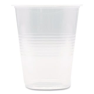 Translucent Plastic Cold Cups, 16 oz, Polypropylene, 50/Pack