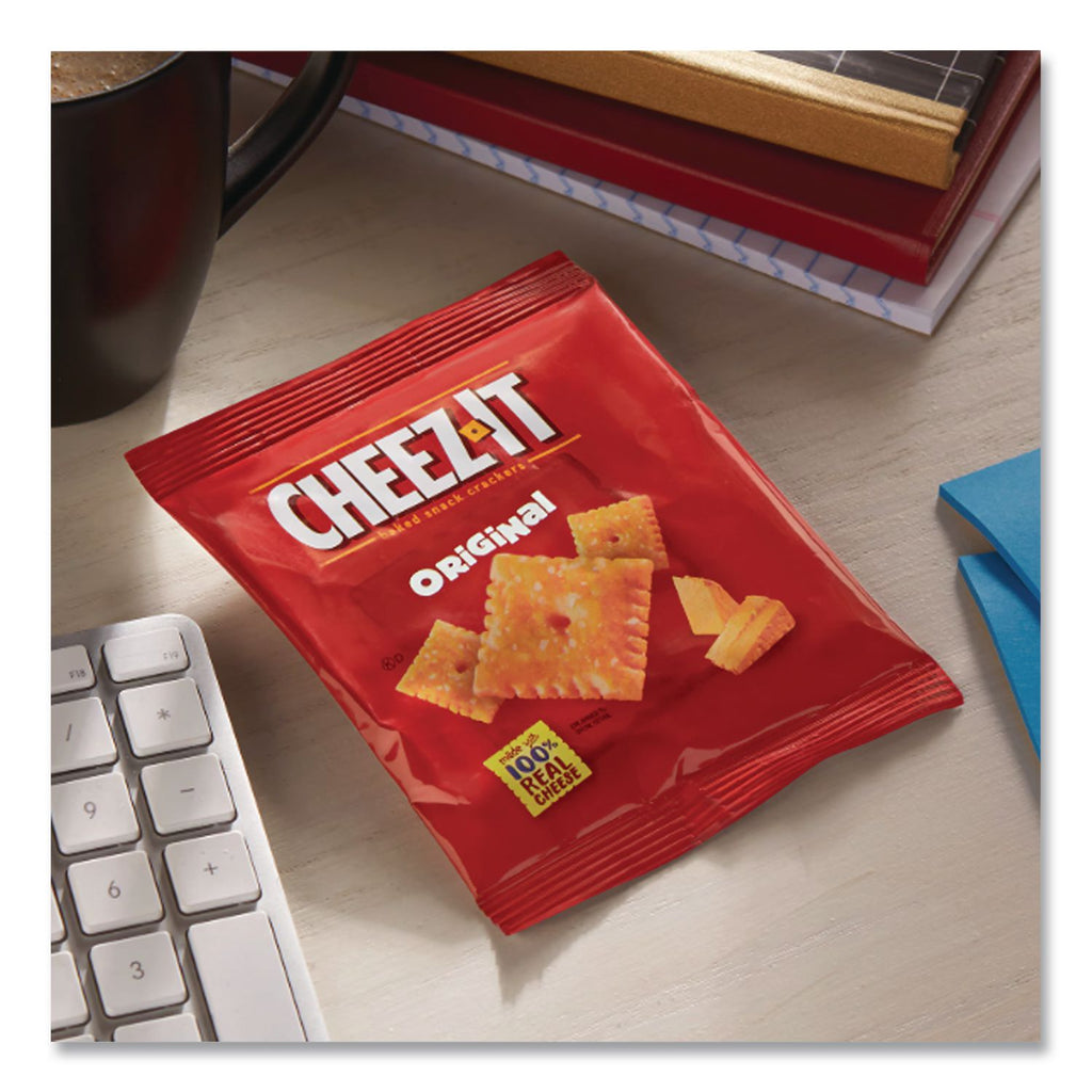 Cheez-It Crackers, 1.5 oz Single-Serving Snack Pack, 8/Box