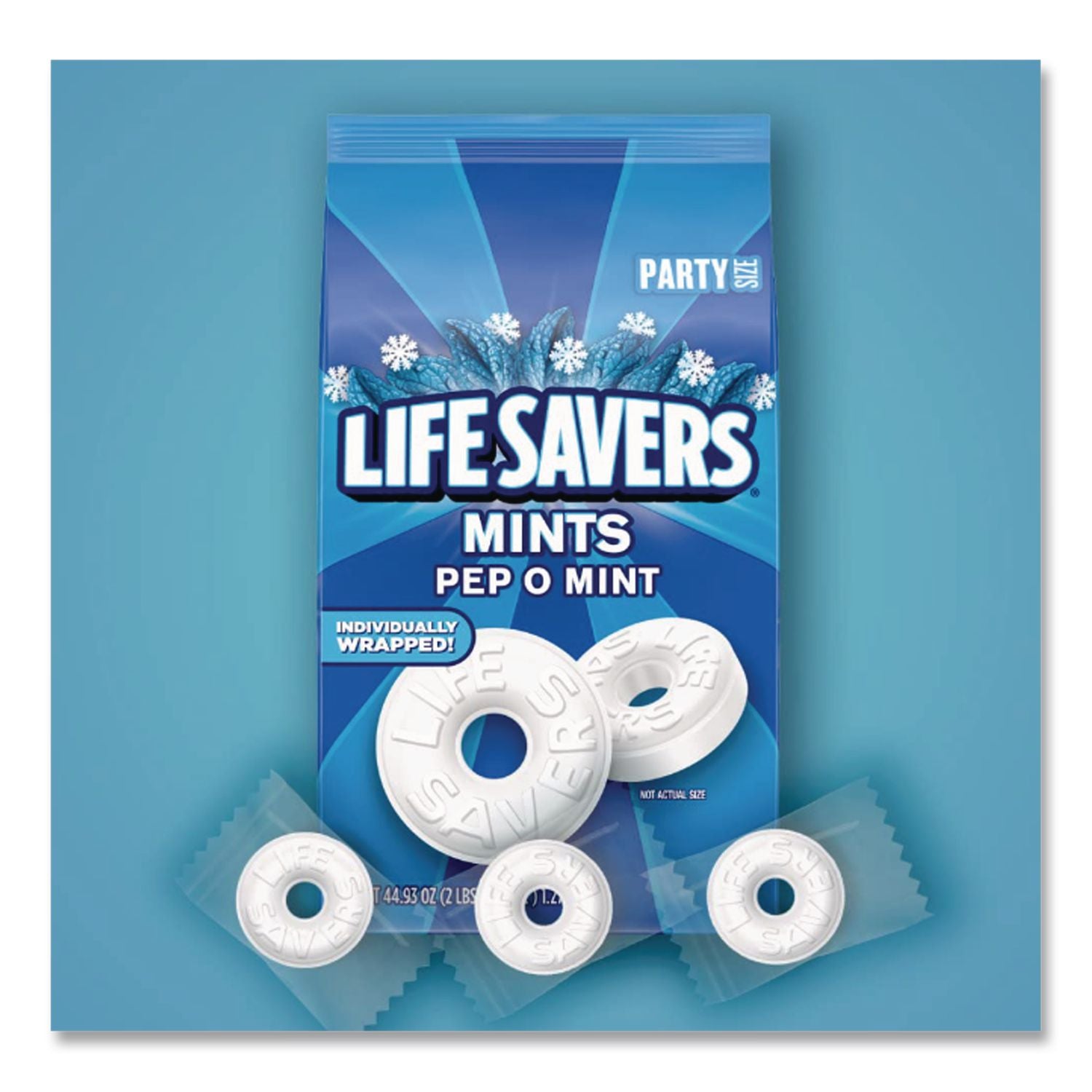 Hard Candy Mints, Pep-O-Mint, 44.93 oz Bag