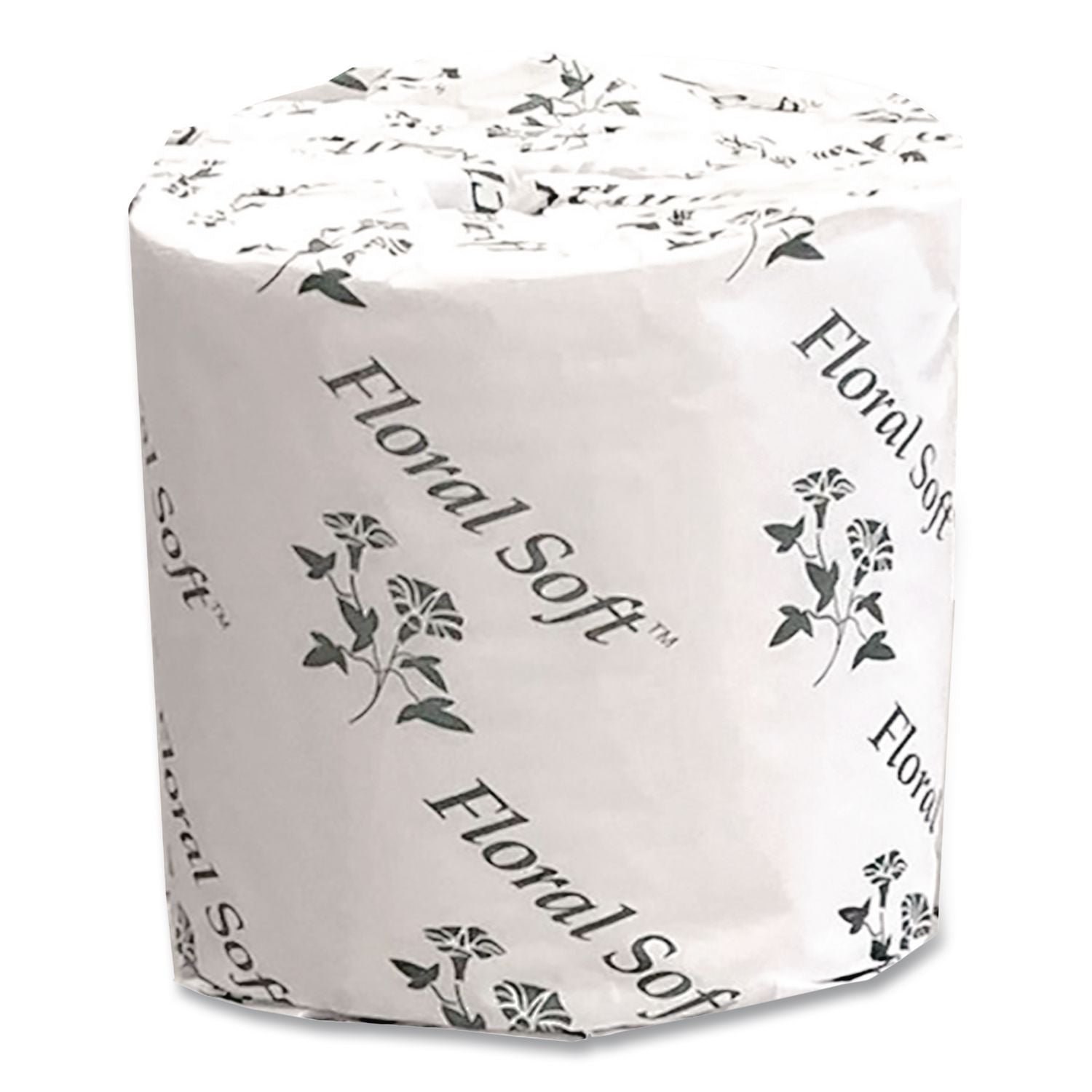 2-Ply Standard Bathroom Tissue, Septic Safe, White, 400 Sheets/Roll, 48 Rolls/Carton
