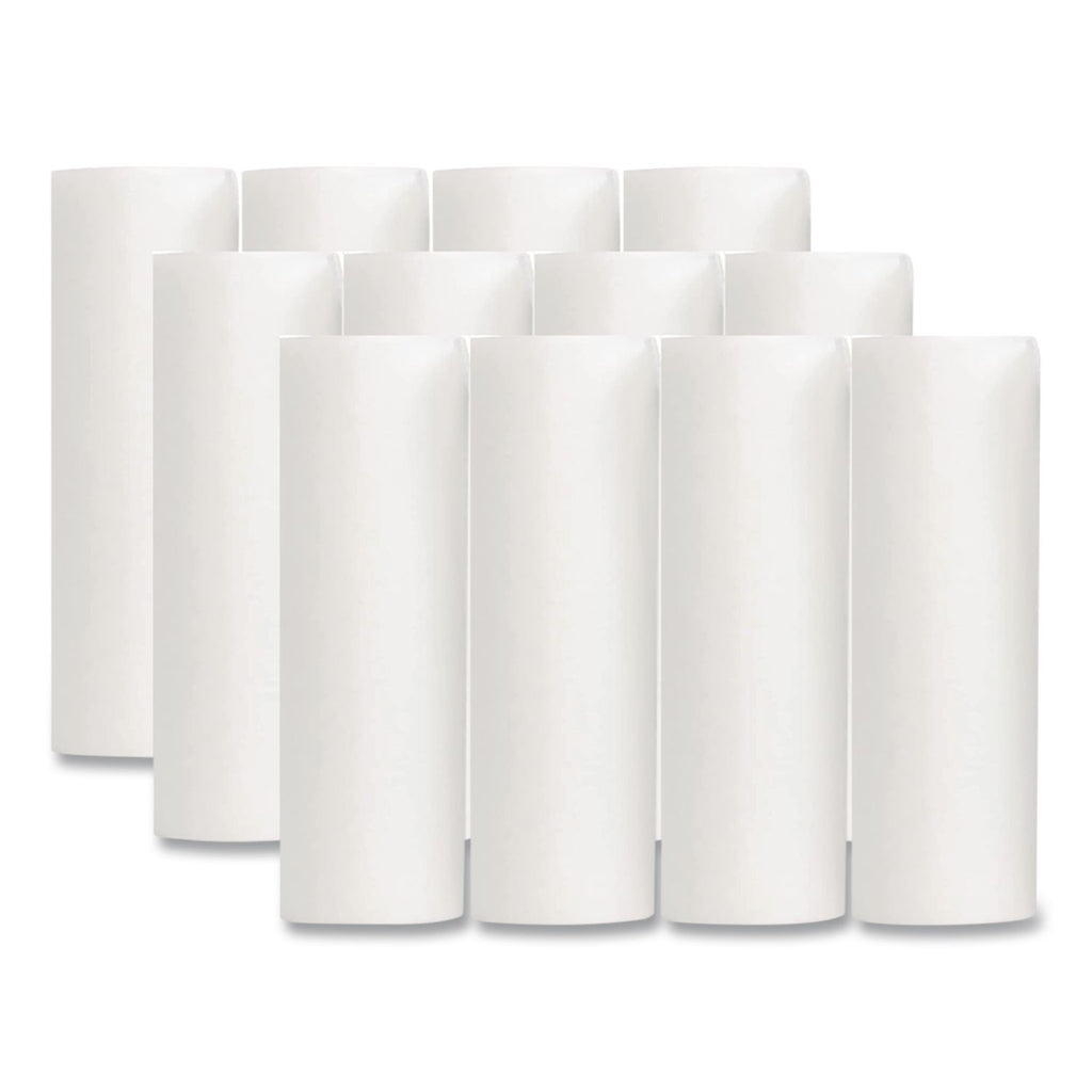 Choice Headrest Paper Roll, Smooth-Finish, 8.5" x 225 ft, White, 12/Carton
