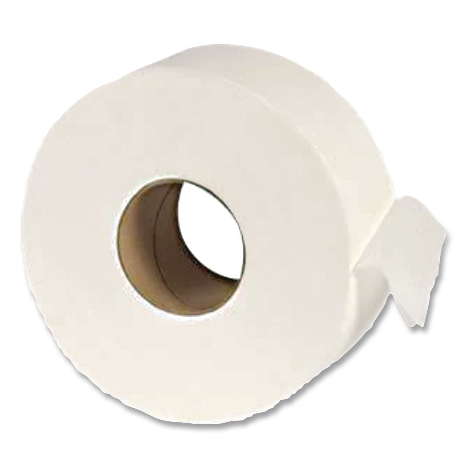 Recycled 2-Ply Jumbo Toilet Paper, Septic Safe, White, 3.55" x 1,000 ft, 12 Rolls/Carton