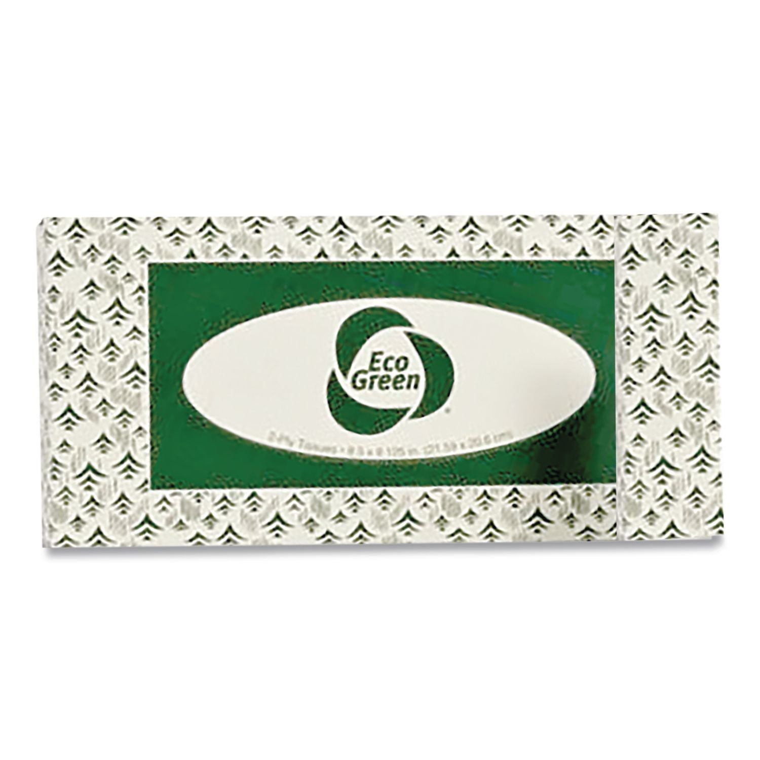 Recycled 2-Ply Facial Tissue, White, 150 Sheets/Box, 20 Boxes/Carton