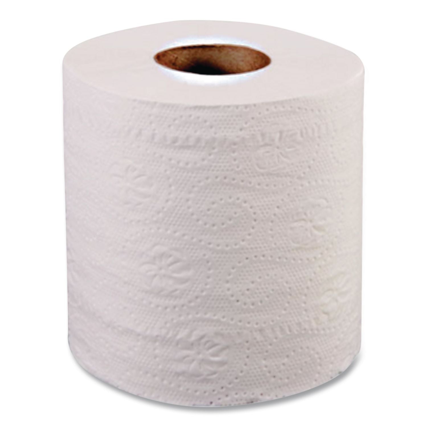 Recycled 2-Ply Standard Toilet Paper, Septic Safe, White, 600 Sheets/Roll, 48 Rolls/Carton