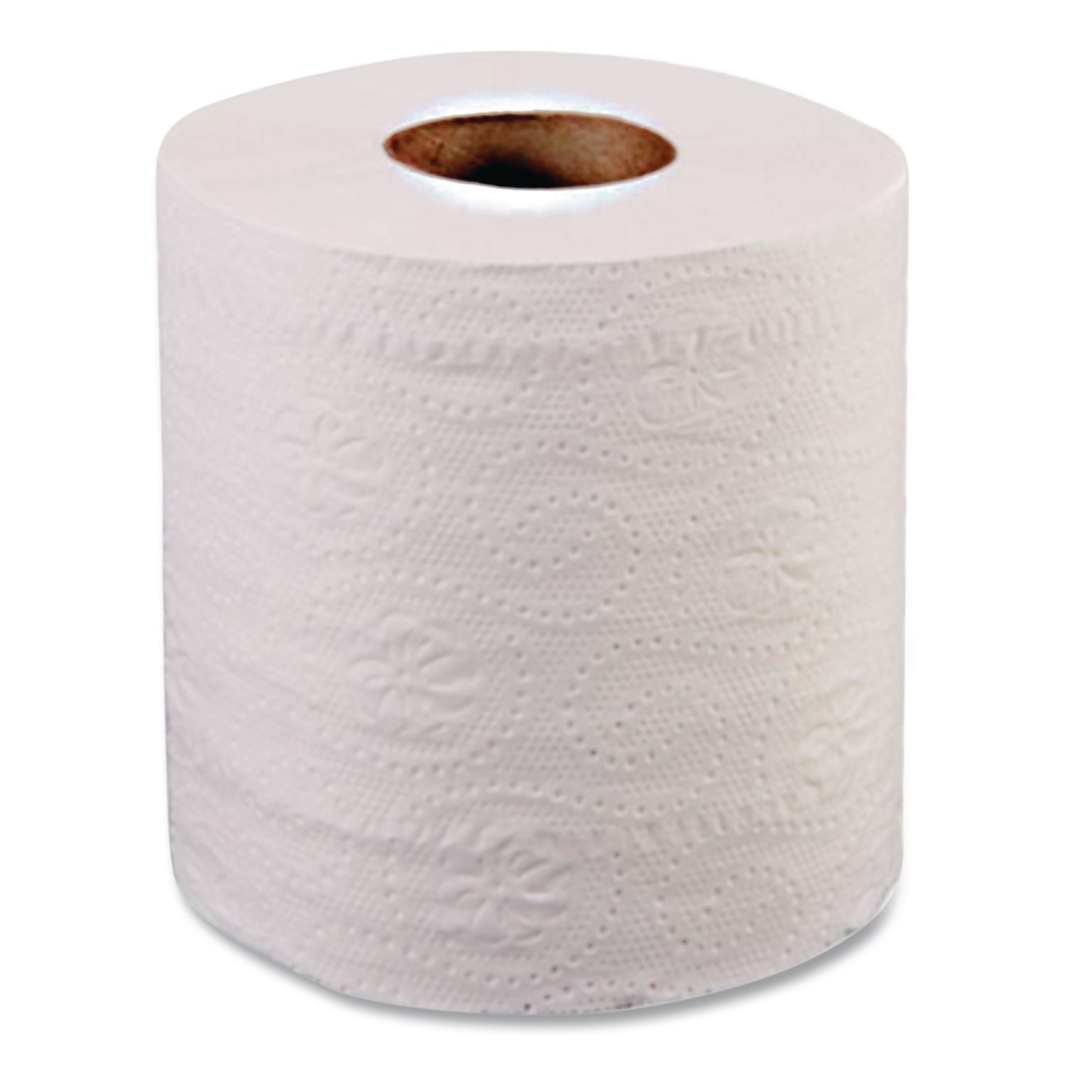 Recycled 2-Ply Standard Toilet Paper, Septic Safe, White, 550 Sheets/Roll, 80 Rolls/Carton