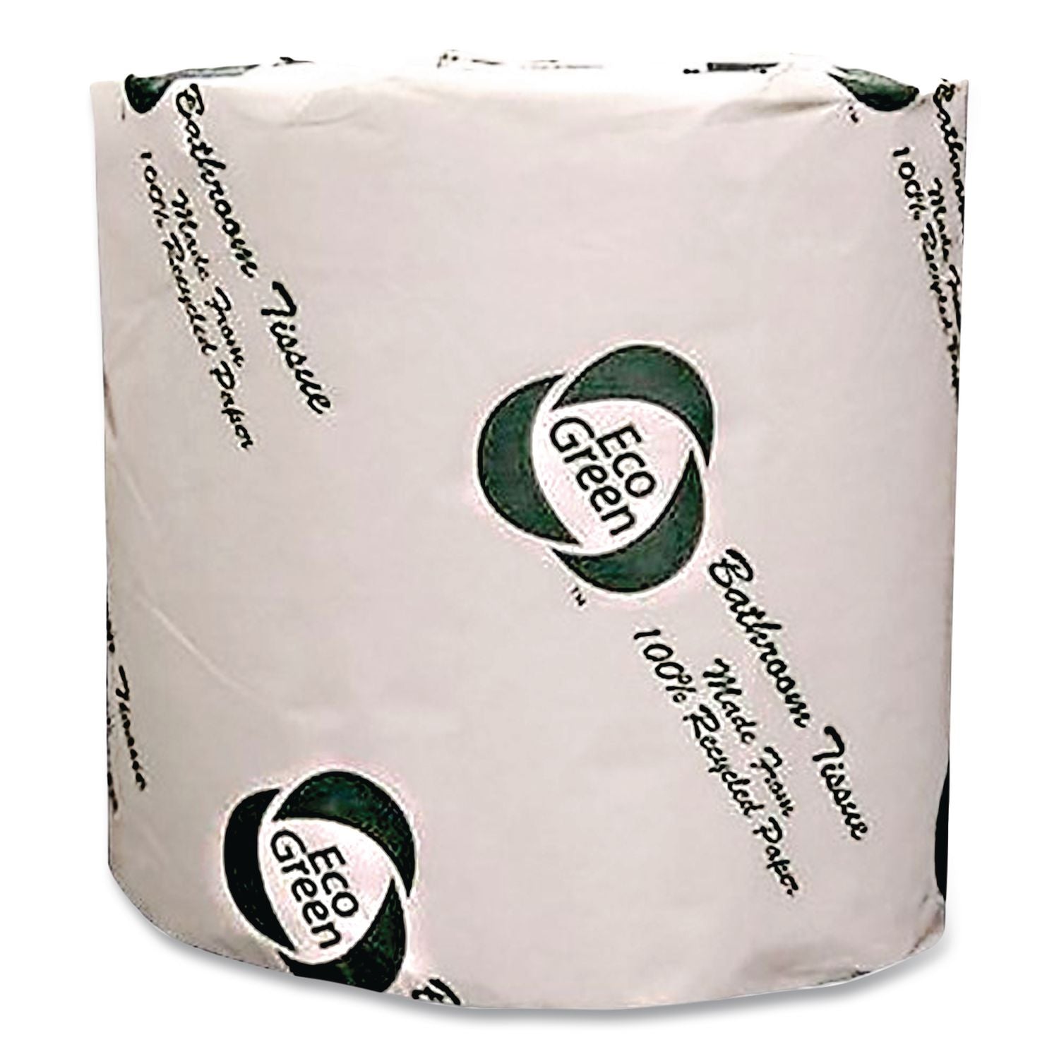 Recycled 2-Ply Standard Toilet Paper, Septic Safe, White, 550 Sheets/Roll, 80 Rolls/Carton