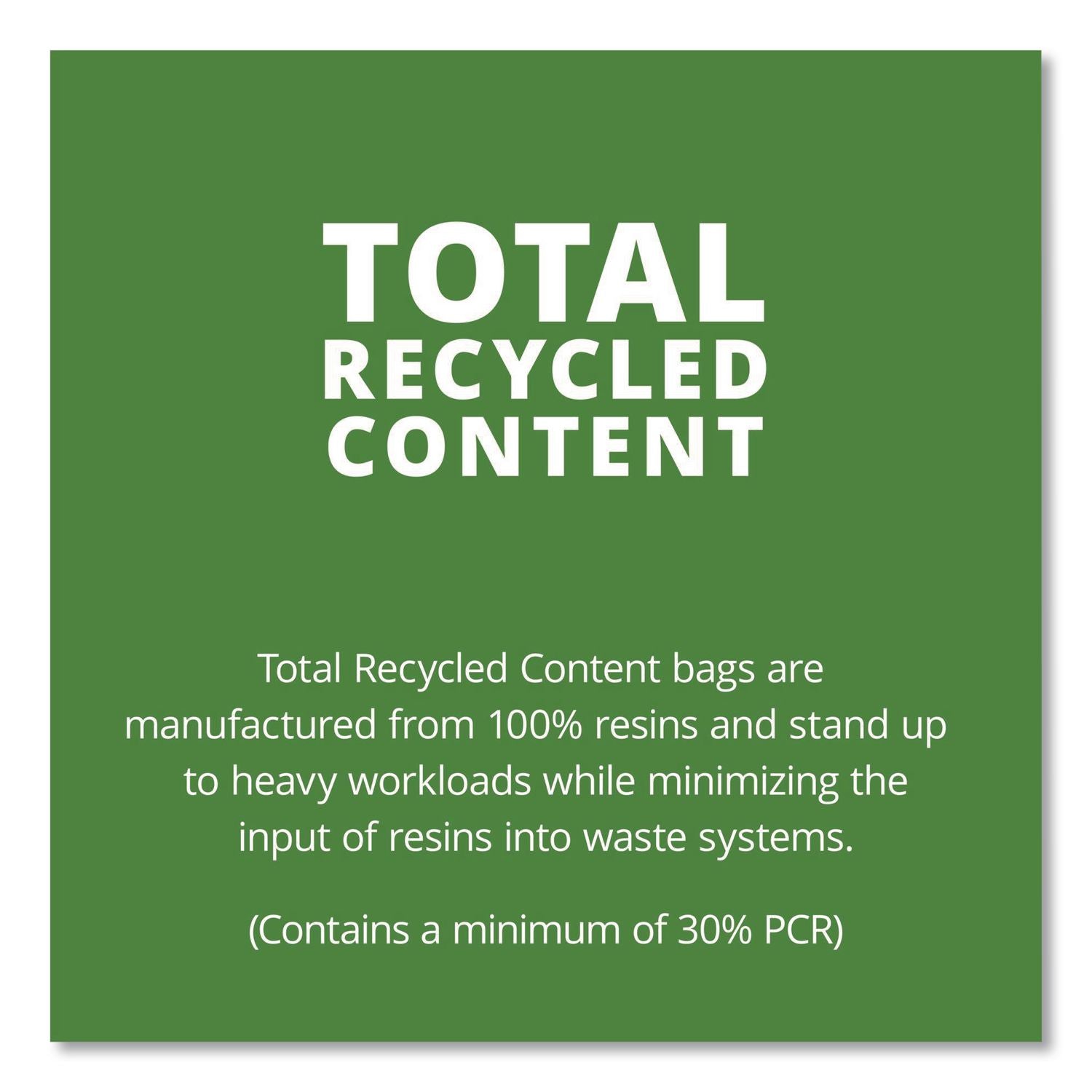 Stout Recycled Content Trash Bags - 33 gal/75 lb Capacity - 33" Width x 40" Length - 1.50 mil (38 Micron) Thickness - Brown - 100/Carton - Office, Industry, Home - Recycled