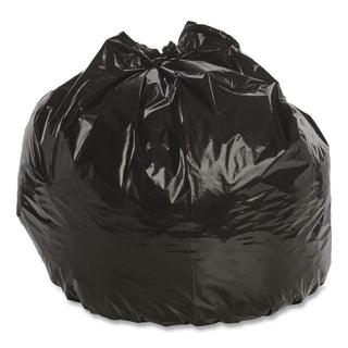Total Recycled Content Plastic Trash Bags, 45 gal, 1.5 mil, 40" x 48", Brown/Black, 100/Carton