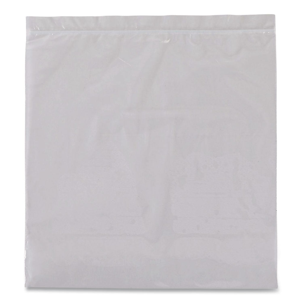 Seal Closure Bags, 2 mil, 12" x 12", Clear, 500/Carton