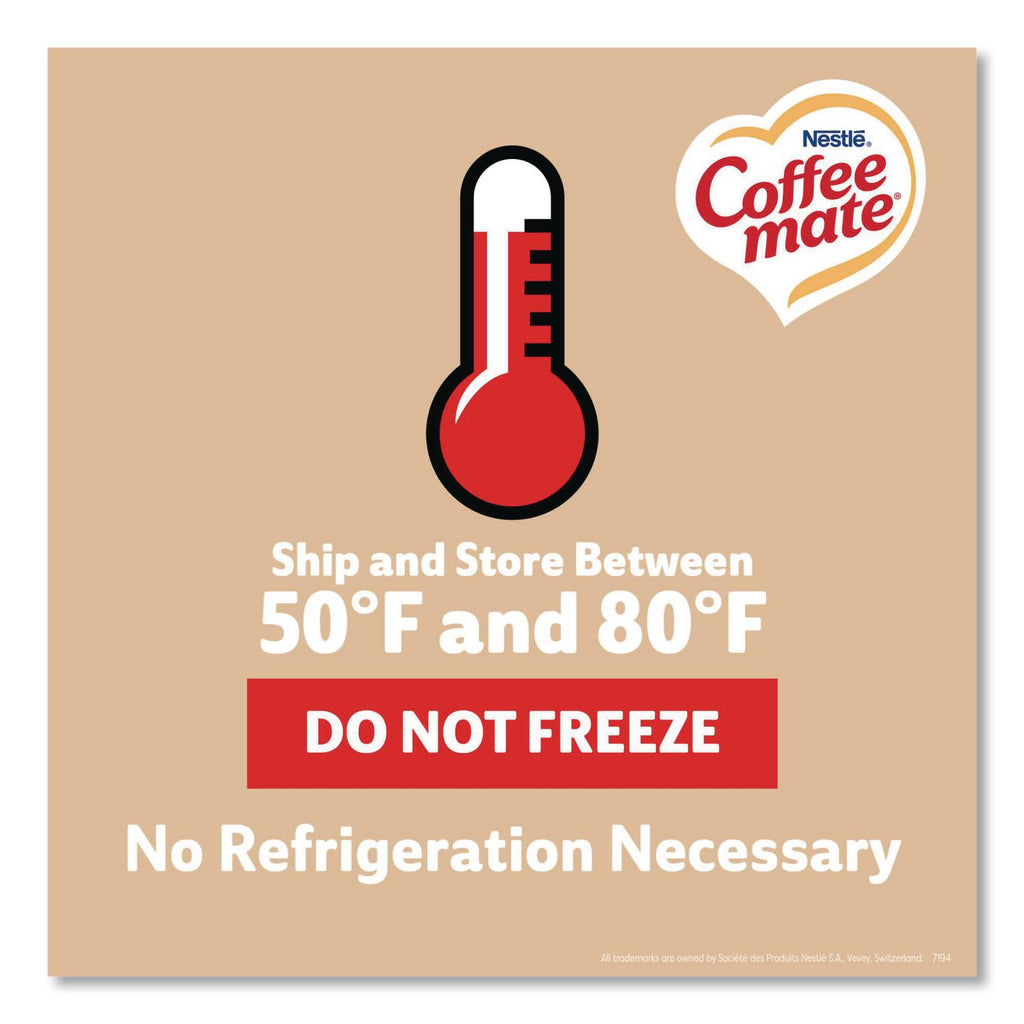 Liquid Coffee Creamer, Original, 0.38 oz Mini Cups, 360/Carton