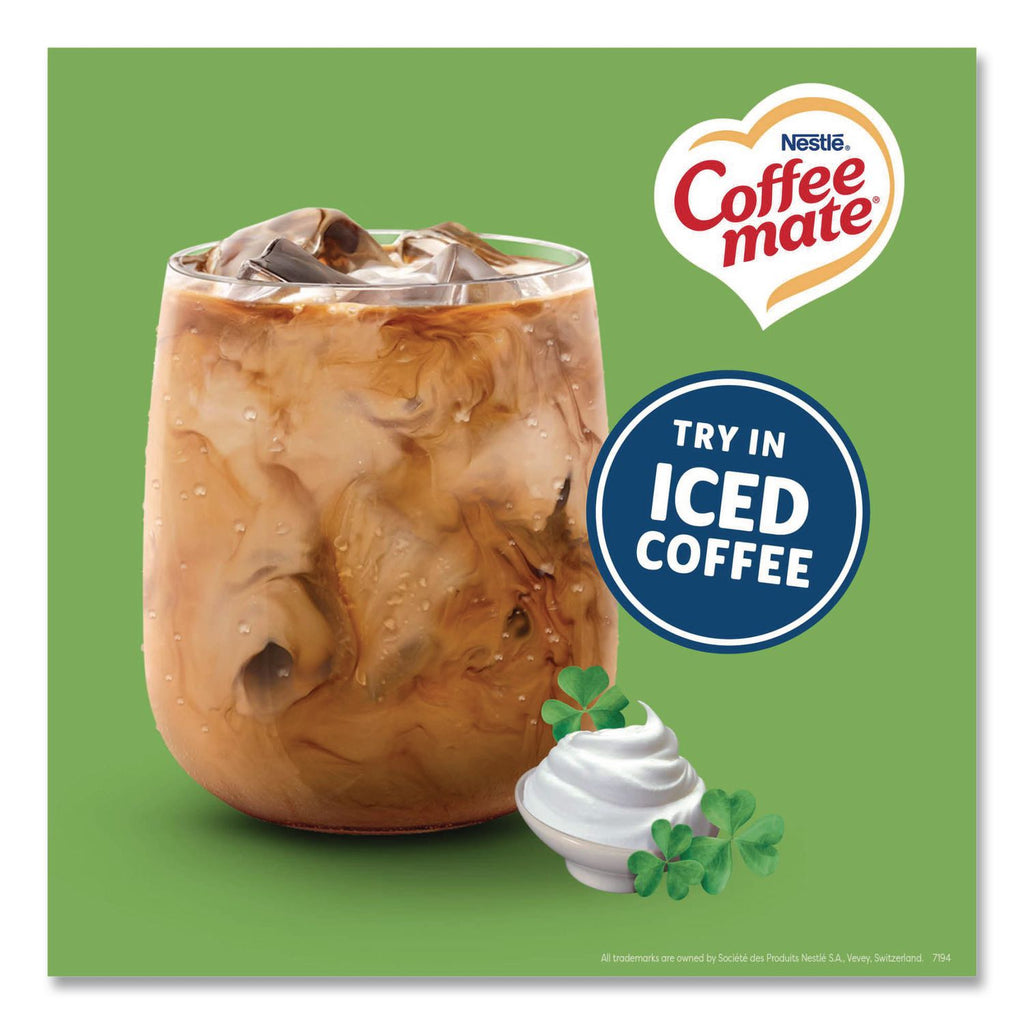 180 Count Bulk Liquid Coffee Creamer, Irish Creme, 0.38 oz, 180/Carton