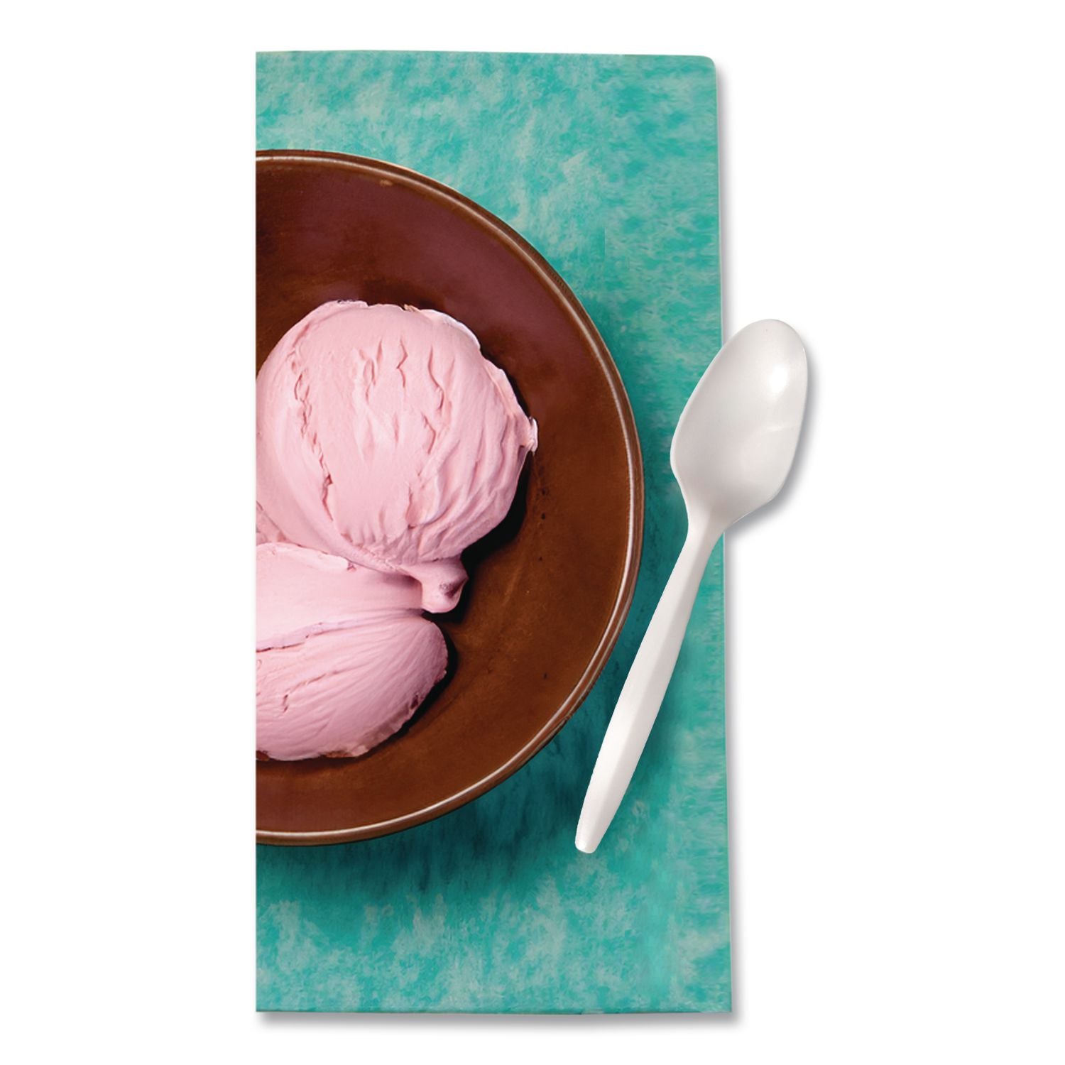 Mediumweight Polypropylene Cutlery, Spoon, White, 1,000/Carton