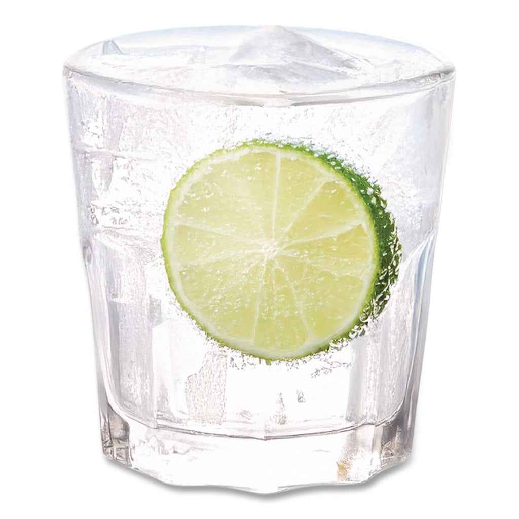 Classicware Tumblers, 9 oz, Plastic, Clear, Rocks Glass, 16/Bag, 15 Bag/Carton