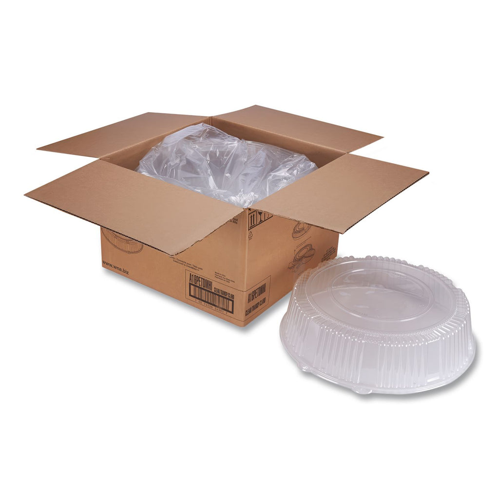 Caterline Dome Lids, 16" Diameter x 2.75"h, Clear, Plastic, 25/Carton