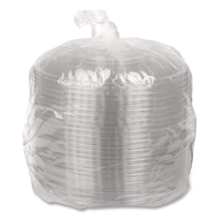 Caterline Pack n' Serve Plastic Lids, Dome Lid, 12" Diameter x 1.5"h, Clear, 25/Carton