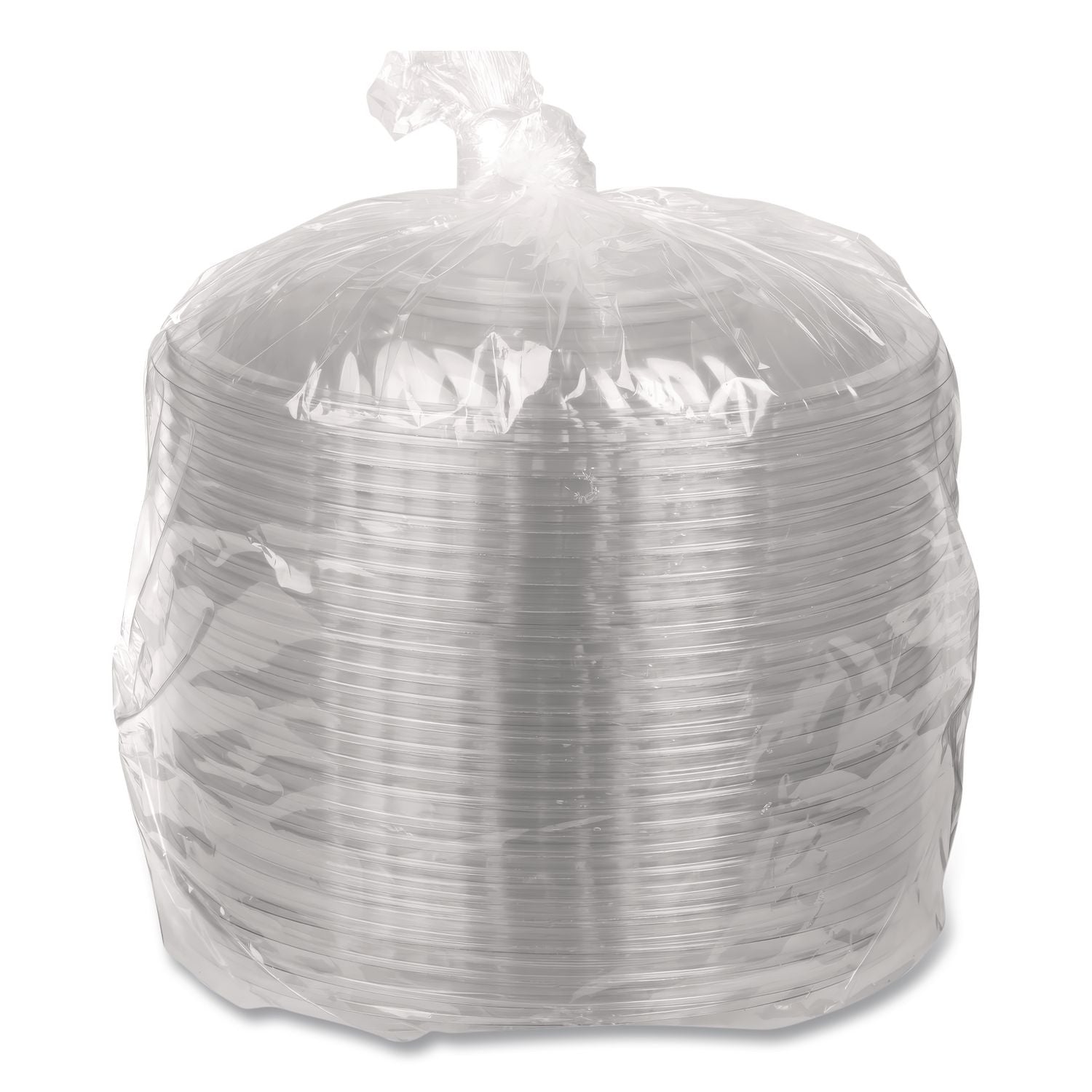 Caterline Pack n' Serve Plastic Lids, Dome Lid, 12" Diameter x 1.5"h, Clear, 25/Carton
