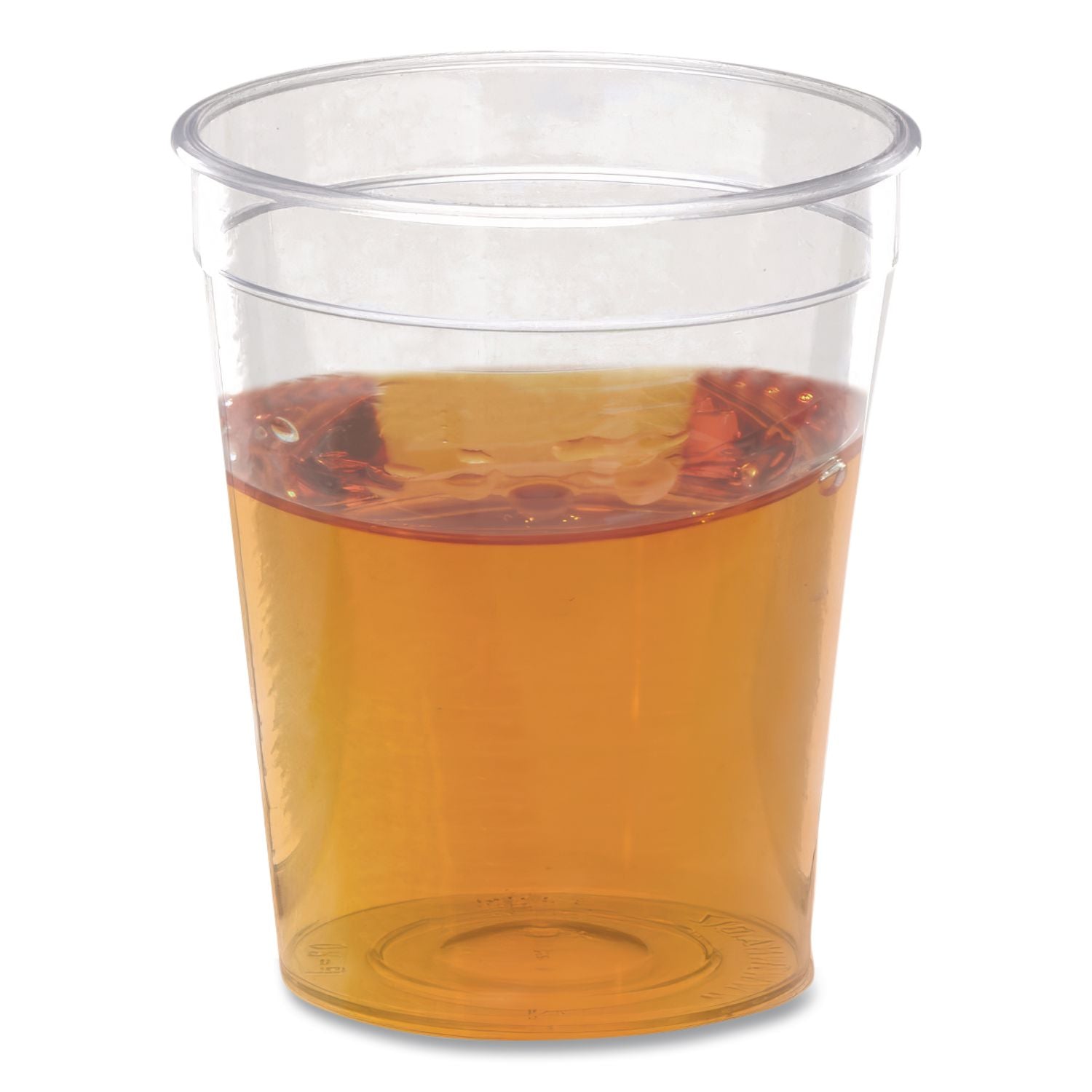 Comet Plastic Portion/Shot Glass, 2 oz, Clear, 50/Pack, 50 Packs/Carton