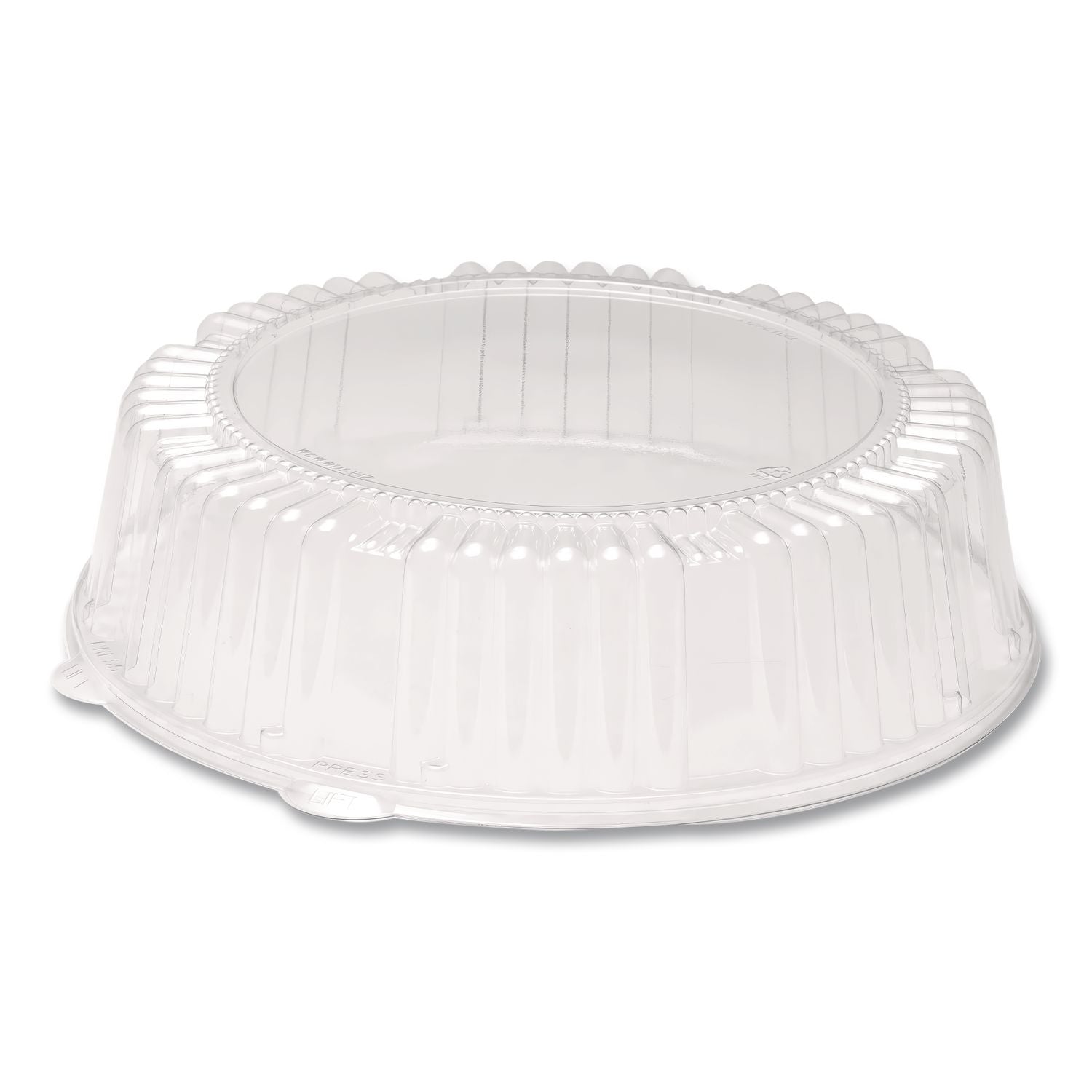 Caterline Dome Lids, 12" Diameter x 275"h, Clear, Plastic, 25/Carton