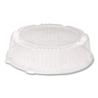 Caterline Dome Lids, 12" Diameter x 275"h, Clear, Plastic, 25/Carton